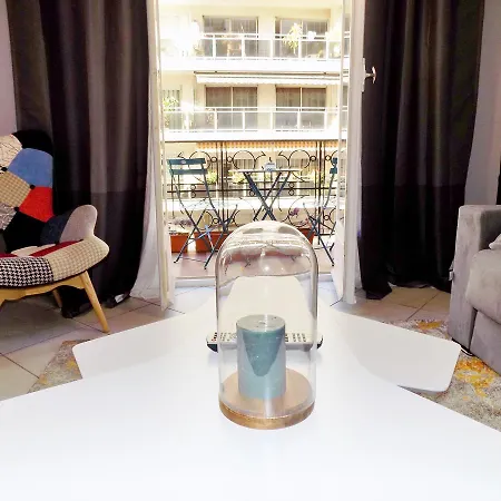 Daire Riviera - Buffa-centre Avec Terrasse Et Balcon